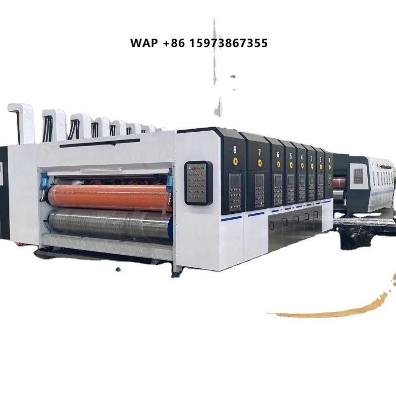 Die Cutting Machine - Oluklu Mukavva Flekso Baskı Makinesi Karton