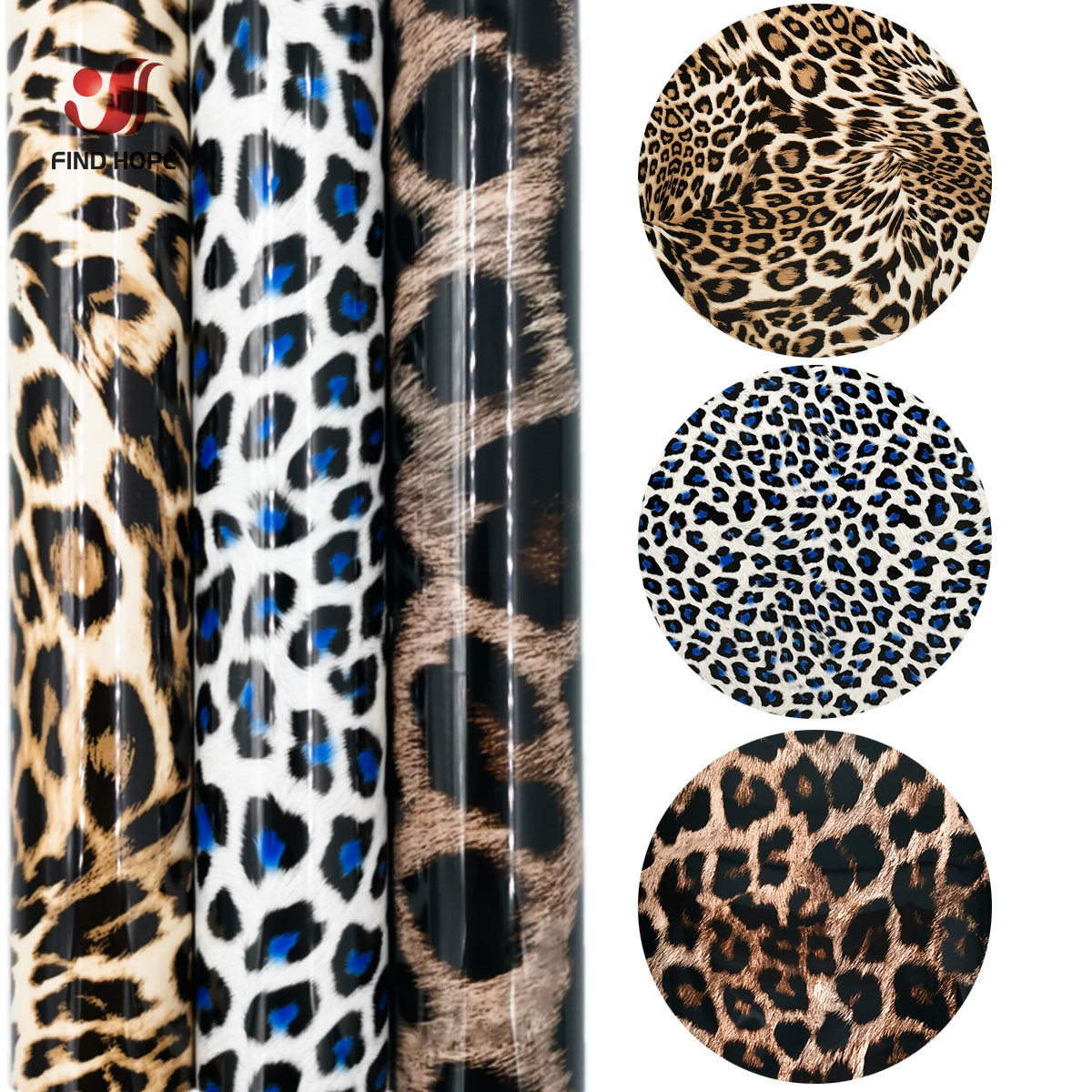 Printable Heat Transfer Vinyl - Leopar Desen TPU Isı Transferi Vinil