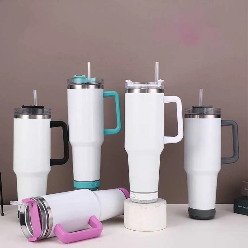 Sublimation Mug Blank - 40OZ Süblimasyon Baskıya Uygun Paslanmaz Çelik