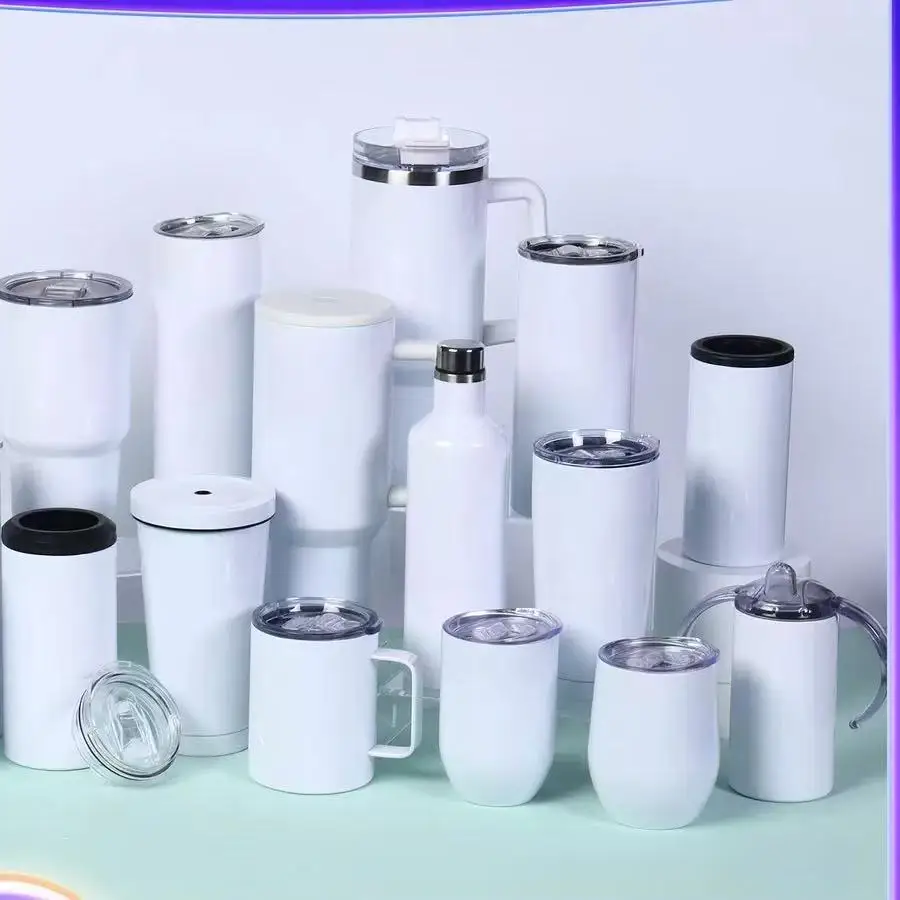 Sublimation Mug Blank - Süblimasyon Baskıya Uygun 6oz/30oz Paslanmaz Çelik