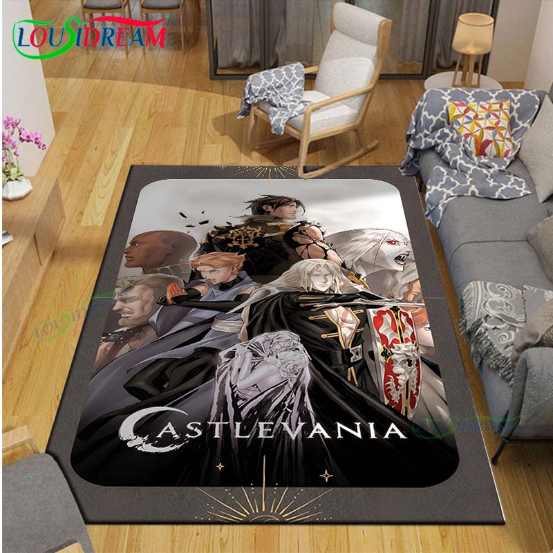 Commercial Printing Inc - Oyun C-Castlevania Dracula Halılar Yatak Odası