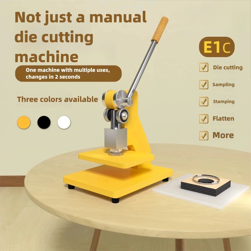 Die Cutting Machine - E1C E1Y Manuel Kesim Makinesi Küçük