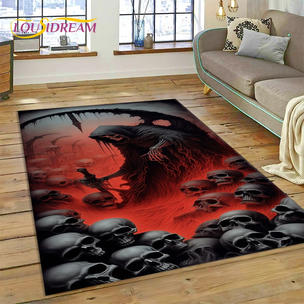 Commercial Printing For Sale - Gotik Korku Karakter Kafatası Hayalet Ruhu