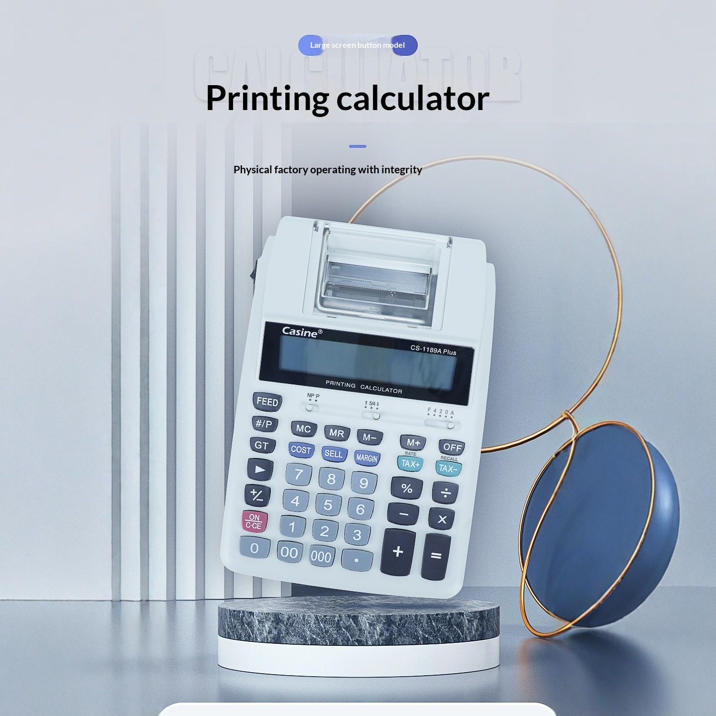 Yazdırılabilir Hesap Makinesi  - Commercial Printing Calculator incelemesi ve fiyatı