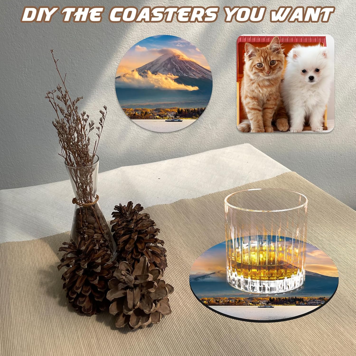 10 Adet Süblimasyon Bardak Alt - Sublimation Mug Blank incelemesi ve fiyatı