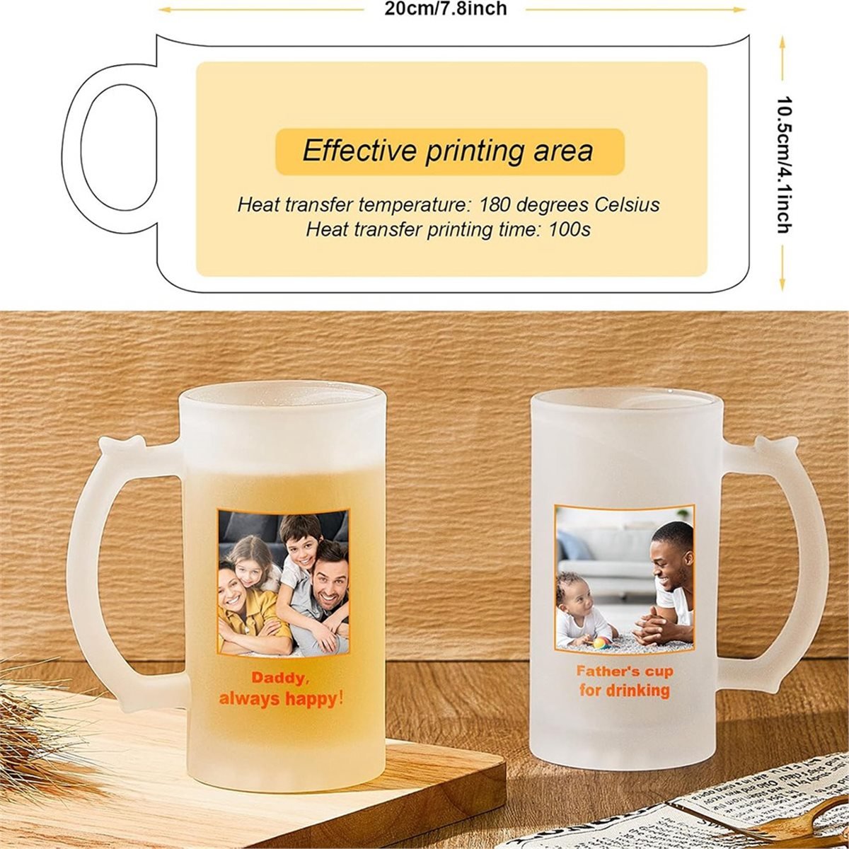 2 Adet Süblimasyon Boş Bira Ku - Sublimation Mug Blank incelemesi ve fiyatı