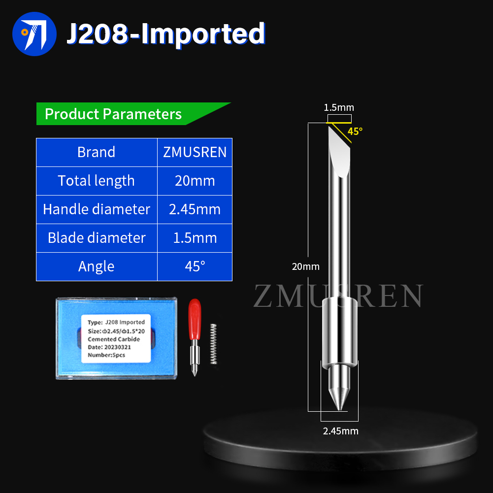 10 kutu/50 adet Jingwei Jwei b - Cutting Plotter Blade incelemesi ve fiyatı