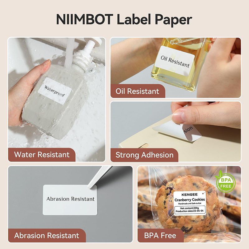 Niimbot 1/3/10 Rulo Beyaz Term - Commercial Printing Inc incelemesi ve fiyatı