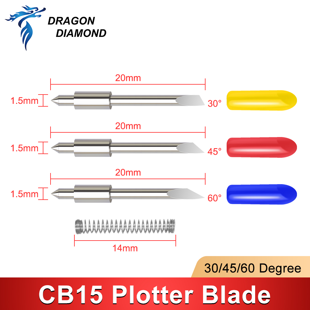 EJDERHA ELMAS 5 ADET 30/45/60  - Cutting Plotter Blade incelemesi ve fiyatı