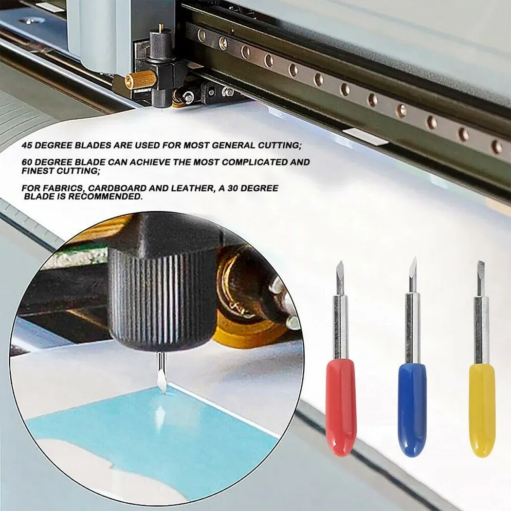 50 adet 30/45/60 derece Roland - Cutting Plotter Blade incelemesi ve fiyatı