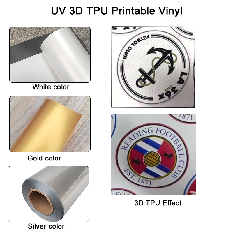 3D TPU UV Baskı Filmi 0.5MM Al - Printable Heat Transfer Vinyl incelemesi ve fiyatı