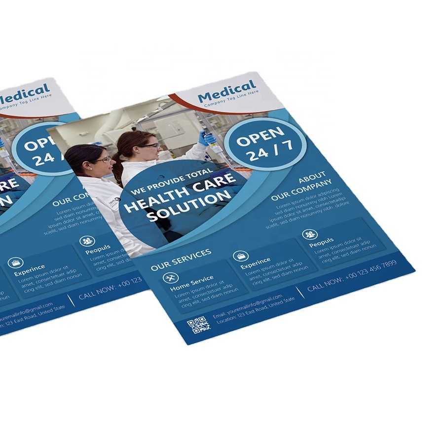 Özel Renkli Çift Taraflı El İl - Commercial Flyer Printing incelemesi ve fiyatı