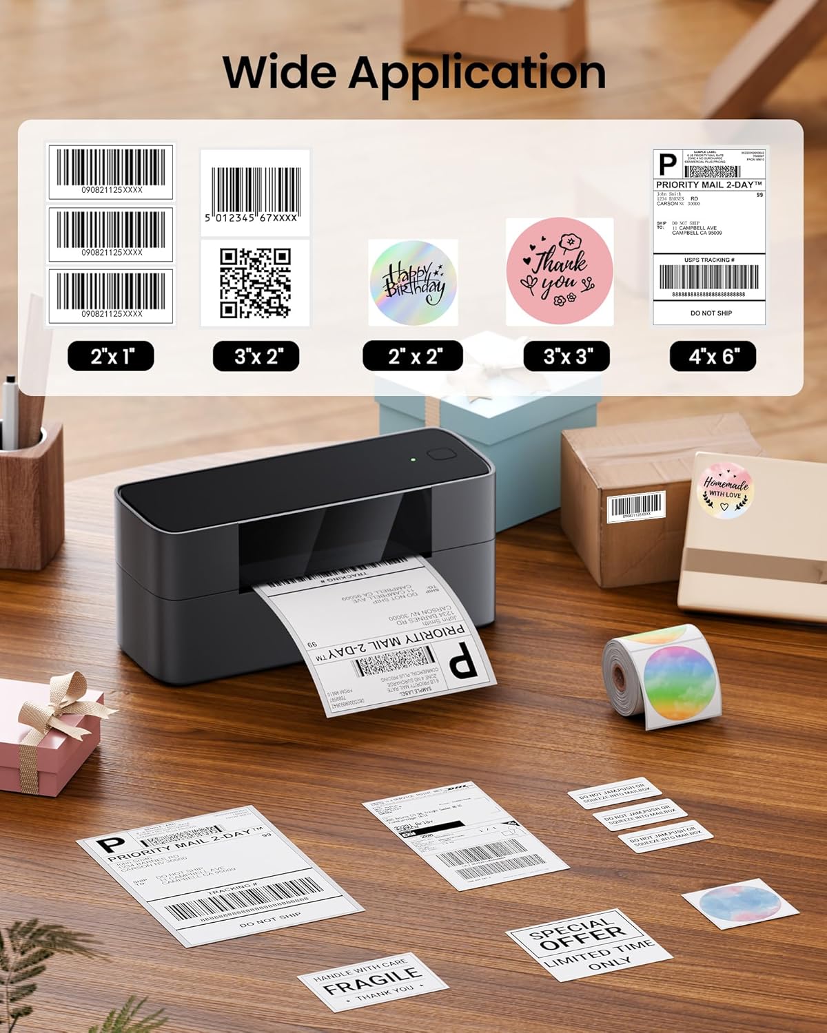 Markfield Kargo Etiketi Yazıcı - Commercial Printing Inc incelemesi ve fiyatı