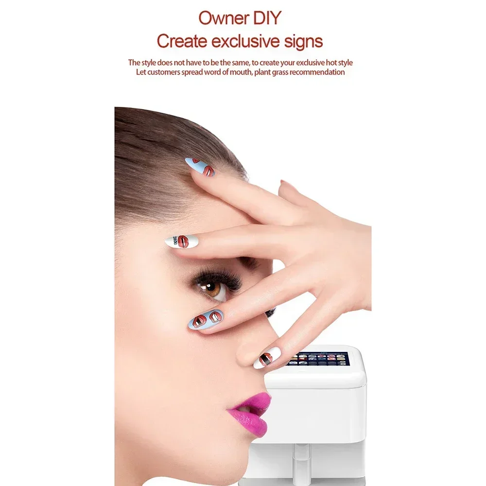 Taşınabilir Dijital Akıllı Tır - Commercial Nail Printing Machine incelemesi ve fiyatı